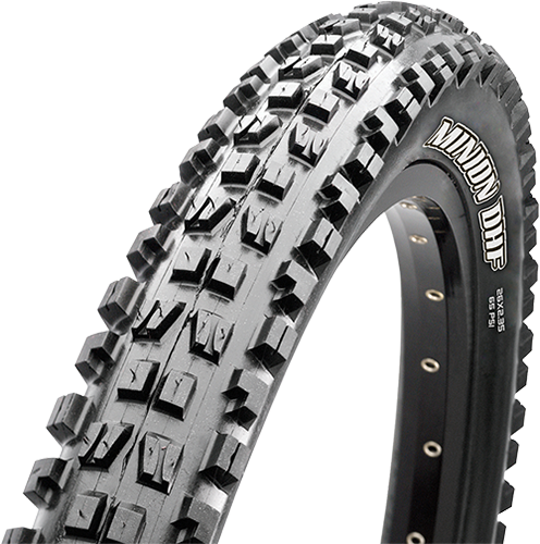 Cykeldäck Maxxis Minion DHF Supertacky WT 55-584 (27.5 x 2.5") svart