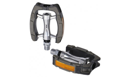Cykelpedaler XLC PD-C14 Silver/Svart