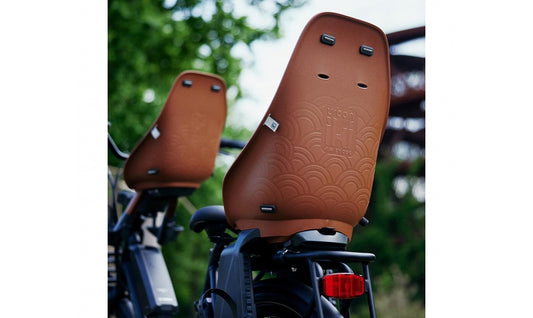 Cykelsits URBAN IKI Pakethållare Bio Plastic Brun/Svart