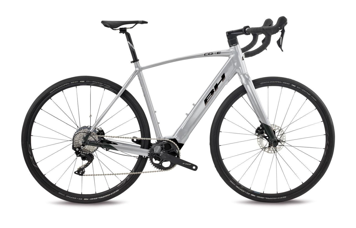 Gravelcykel-EL BH Core Gravelx 2.2 silver/black/silver