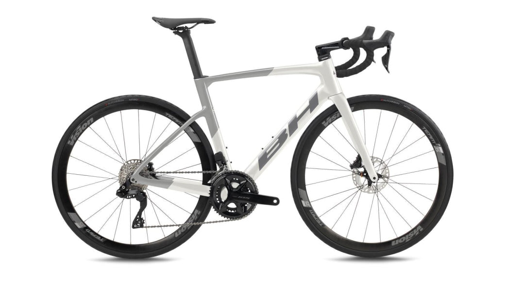 Racercykel BH Aero Rs1 3.5 white/silver/silver