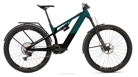 EL MTB Superior EXF 8069 B SUV gloss petrol matte petrol