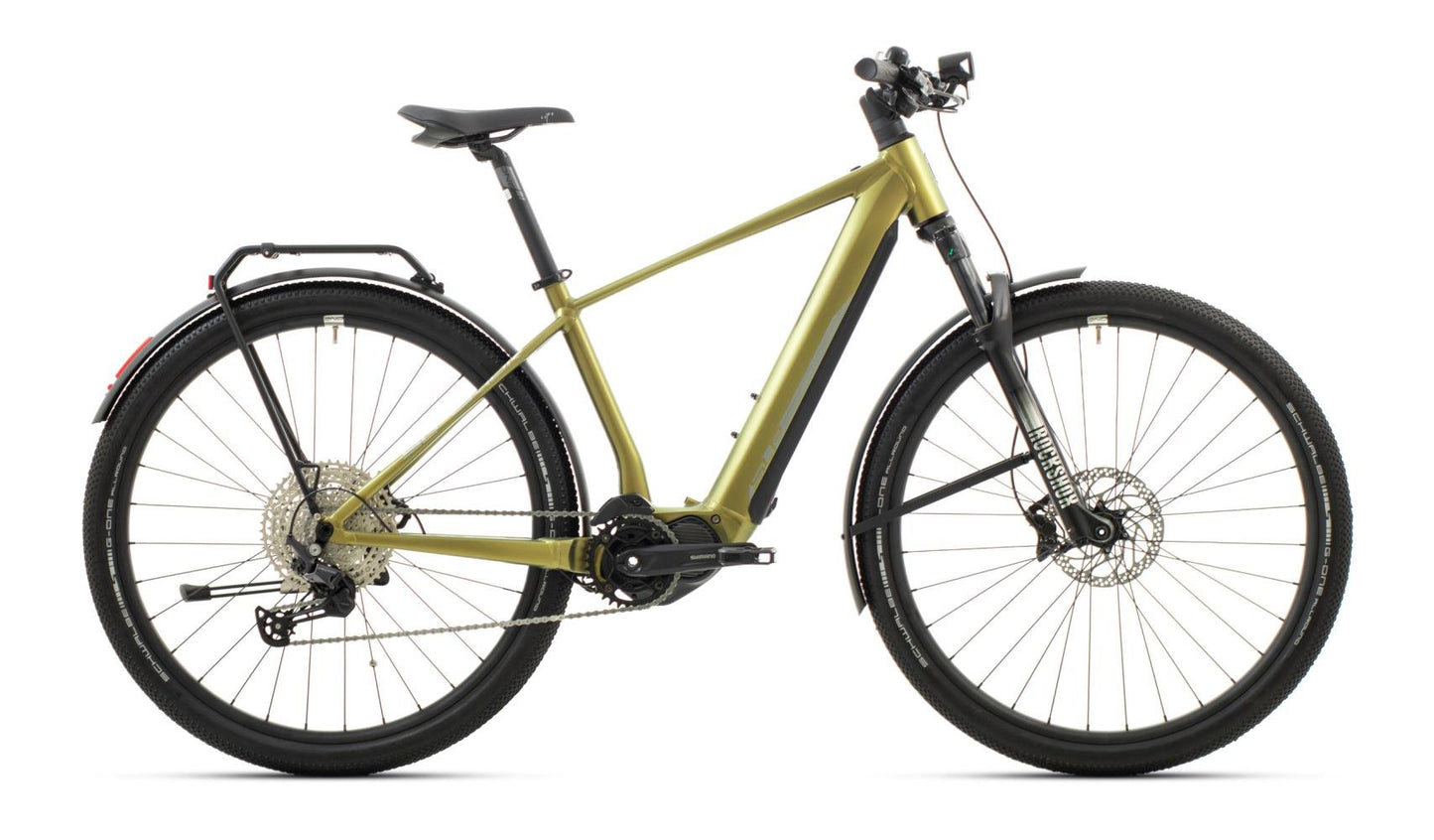 Elcykel Superior Hybrid EXR 6090 Touring matte olive metallic