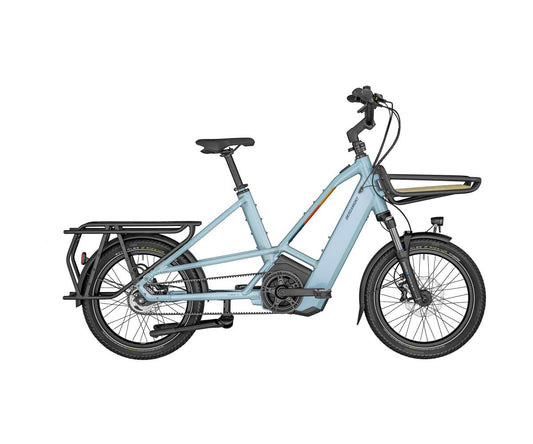 Lastcykel Bergamont EL Hans-E LT shiny glazy blue