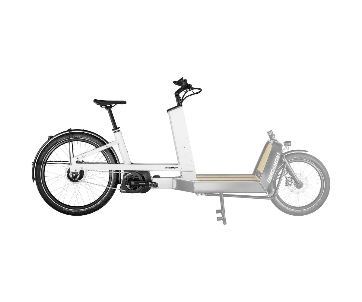 Lastcykel Bergamont EL E-Cargoville LJ Expert shiny white