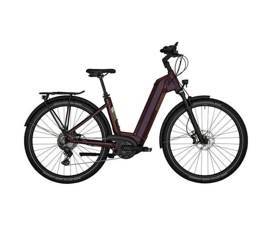 Elcykel Bergamont Unisex E-Horizon SUV 6 Wave shiny aubergine red