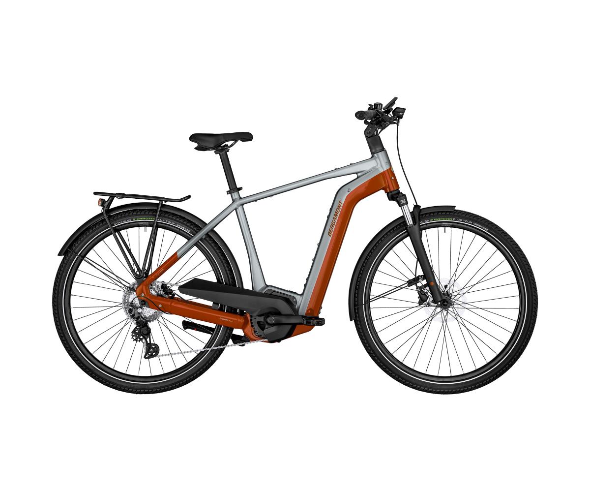 Elcykel Bergamont Herr E-Horizon Edition LTD Gent shiny silver/orange