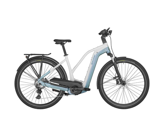 Elcykel Bergamont Dam E-Horizon Edition LTD Lady shiny white/blue