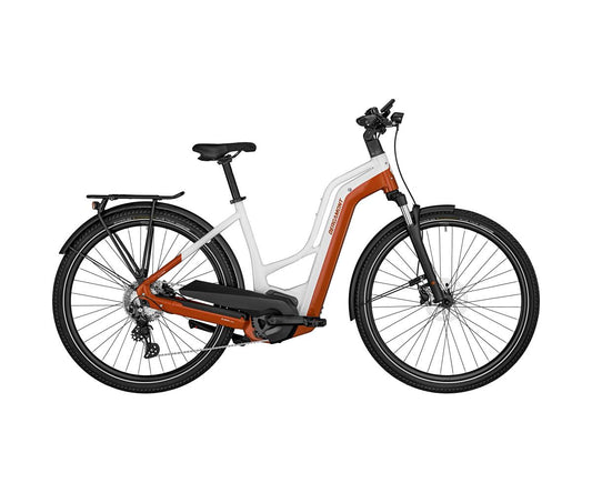 Elcykel Bergamont Dam E-Horizon Edition LTD Amsterdam shiny white/orange