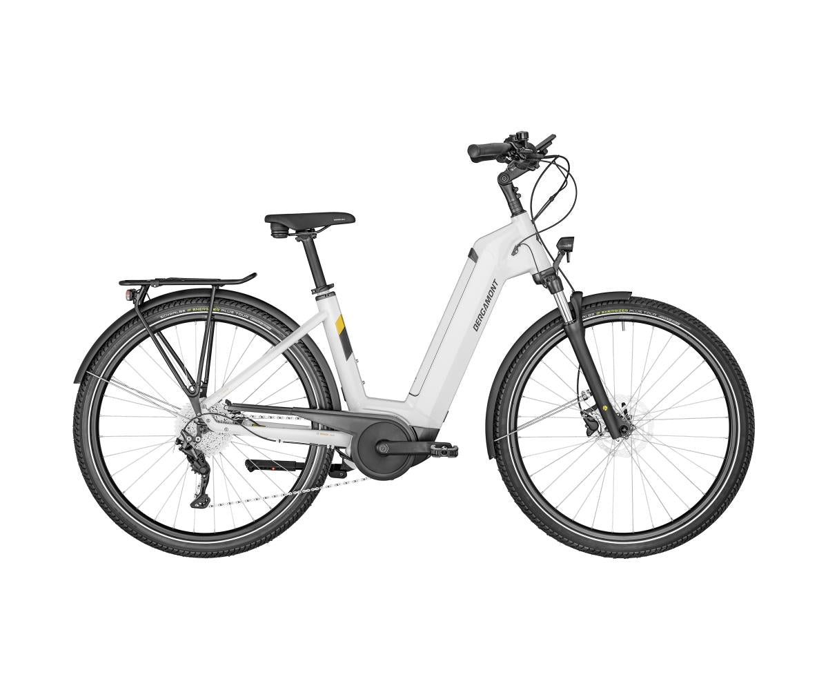 Elcykel Bergamont Unisex E-Horizon Edition 5 Wave shiny white