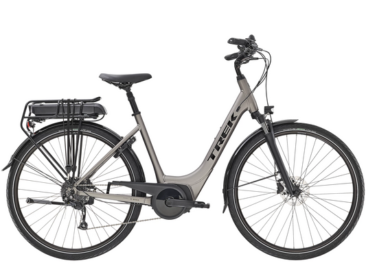 Elcykel Trek Verve+ 2 Lowstep 300Wh silver