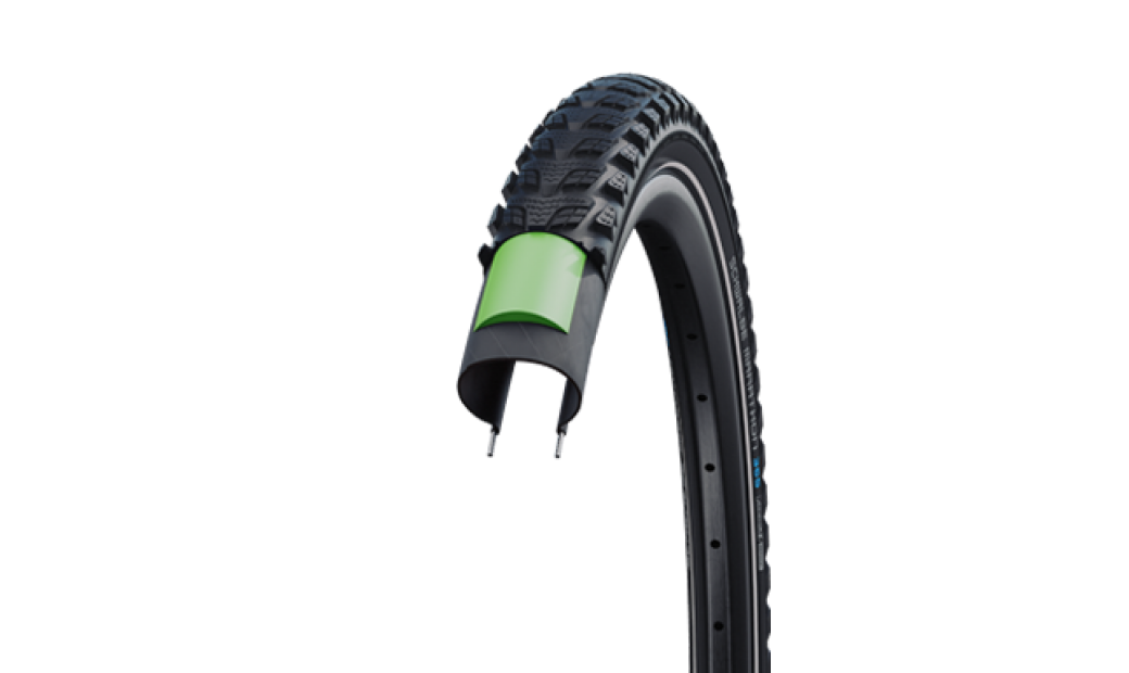 Vinterdäck Schwalbe Marathon 365 GreenGuard ADDIX 4-Season Dubbfritt 55-559 (26x2.15") Svart/Reflex