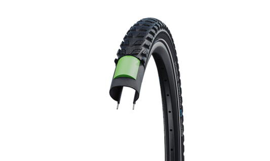 Vinterdäck Schwalbe Marathon 365 GreenGuard ADDIX 4-Season Dubbfritt 50-622 (28x2.00") Svart/Reflex