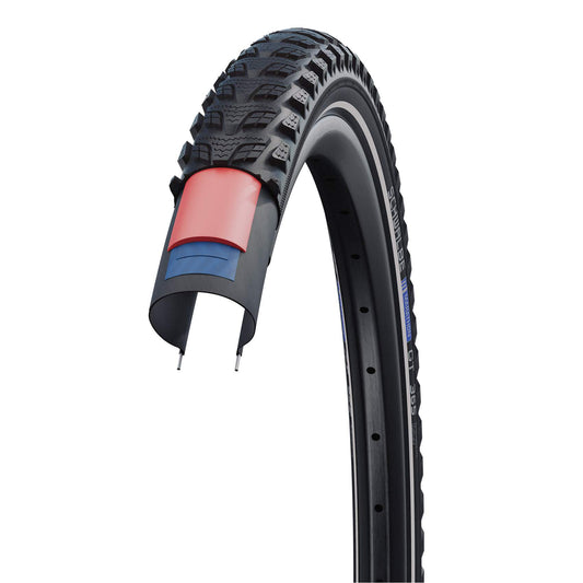 Cykeldäck Schwalbe Marathon GT 365 Four Season DualGuard 47-622 (28x1.75") Svart/Reflex
