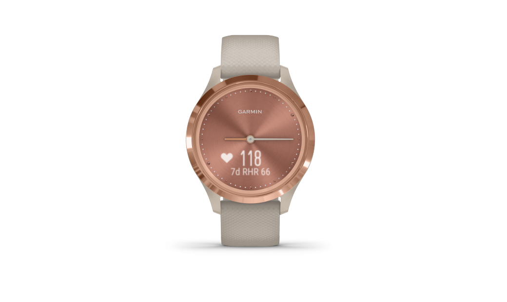 Aktivitetsmätare Garmin Vivomove 3S Rosé/ Sand