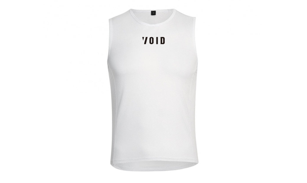 Tröja Void mesh Baselayer Sleeveless vit