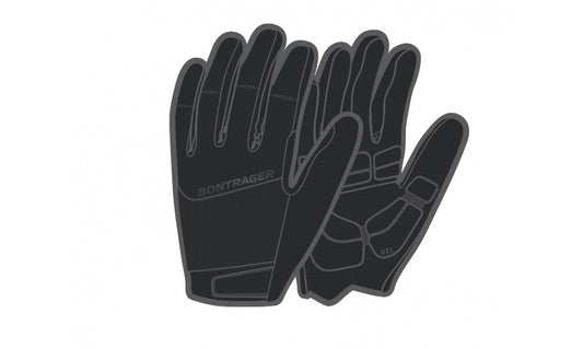 Handskar Bontrager Circuit FF Gel Dam Svart